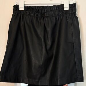 LOFT Black Mini Skirt